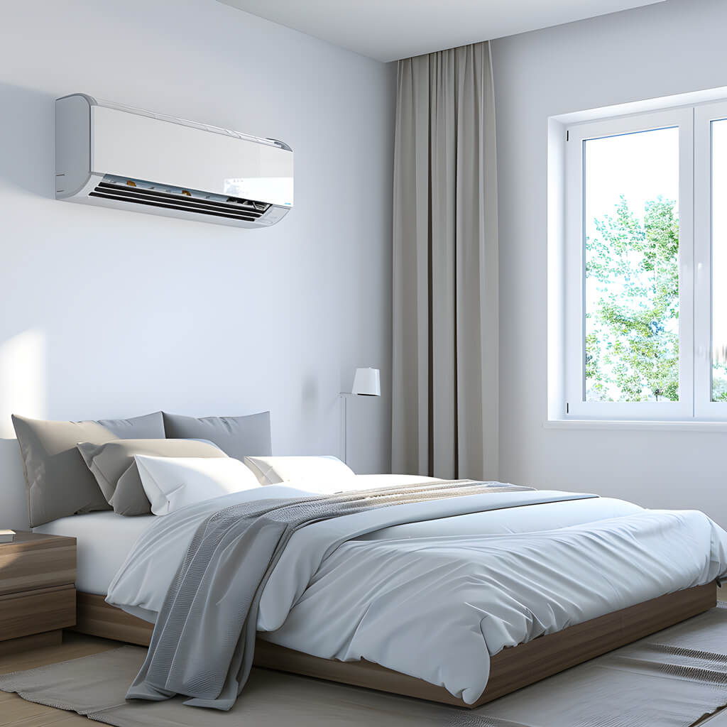 Ukázka vnitřní klimatizační jednotky Ukázka vnitřní klimatizační jednotky